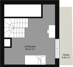 2 pokoje, mieszkanie 67,21 m², piętro 4, oferta nr 4C-4-3, Naramowice Odnova, Poznań, Naramowice, ul. Bielicowa