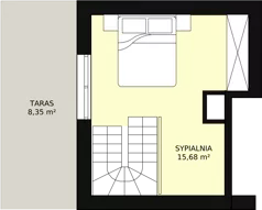 3 pokoje, mieszkanie 64,14 m², piętro 4, oferta nr 5A-4-2, Naramowice Odnova II, Poznań, Naramowice, ul. Bielicowa