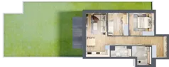 3 pokoje, mieszkanie 58,32 m², parter, oferta nr 3.0.3, ATAL Apollina II, Kowale, ul. Apollina
