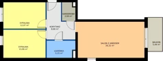 3 pokoje, mieszkanie 68,75 m², piętro 1, oferta nr A-K1-1-1, Na Opoczyńskiej, Wrocław, Leśnica, Fabryczna, ul. Opoczyńska