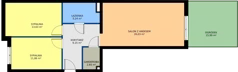 3 pokoje, mieszkanie 69,50 m², parter, oferta nr A-K1-0-3, Na Opoczyńskiej, Wrocław, Leśnica, Fabryczna, ul. Opoczyńska
