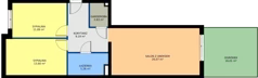 3 pokoje, mieszkanie 69,60 m², parter, oferta nr B-K2-0-1, Na Opoczyńskiej, Wrocław, Leśnica, Fabryczna, ul. Opoczyńska