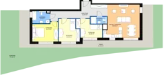 4 pokoje, mieszkanie 91,78 m², parter, oferta nr 2-0-09, ATAL Aura II, Łódź, Bałuty, ul. Telefoniczna 15/17