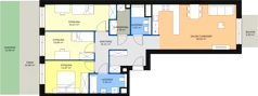 4 pokoje, mieszkanie 95,19 m², parter, oferta nr M2.0.79, Modern Helenów, Łódź, Bałuty, Helenów, ul. Smugowa 10/12