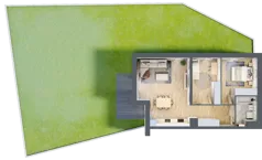 3 pokoje, mieszkanie 62,87 m², piętro 2, oferta nr B5-K1-2-2, ATAL Strachowicka II, Wrocław, Żerniki, Fabryczna, ul. Strachowicka