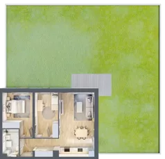 3 pokoje, mieszkanie 58,30 m², piętro 1, oferta nr B7-K1-1-2, ATAL Strachowicka II, Wrocław, Żerniki, Fabryczna, ul. Strachowicka