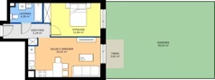 2 pokoje, mieszkanie 41,91 m², parter, oferta nr B8-K1-0-4, ATAL Strachowicka II, Wrocław, Żerniki, Fabryczna, ul. Strachowicka