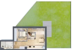 2 pokoje, mieszkanie 48,44 m², parter, oferta nr B9-K4-0-4, ATAL Strachowicka II, Wrocław, Żerniki, Fabryczna, ul. Strachowicka
