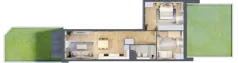 3 pokoje, mieszkanie 59,01 m², parter, oferta nr A1.0.1, ATAL Idea Swarzędz, Swarzędz, ul. Tabaki