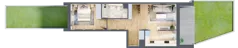 2 pokoje, mieszkanie 46,35 m², parter, oferta nr A2.0.5, ATAL Idea Swarzędz, Swarzędz, ul. Tabaki