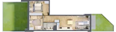 3 pokoje, mieszkanie 58,83 m², parter, oferta nr A5.0.1, ATAL Idea Swarzędz, Swarzędz, ul. Tabaki