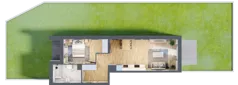 2 pokoje, mieszkanie 48,40 m², parter, oferta nr B10-K3-0-1, Żerniki Na Novo III, Wrocław, Żerniki, ul. Maxa Berga