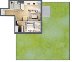 2 pokoje, mieszkanie 46,58 m², parter, oferta nr B9-K5-0-3, Żerniki Na Novo III, Wrocław, Żerniki, ul. Maxa Berga