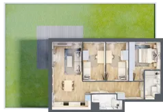 4 pokoje, mieszkanie 73,83 m², parter, oferta nr S2.I.0.2, ATAL Idea Swarzędz II, Swarzędz, ul. Tabaki