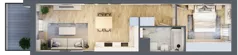 2 pokoje, mieszkanie 42,45 m², piętro 3, oferta nr S2.I.3.4, ATAL Idea Swarzędz II, Swarzędz, ul. Tabaki