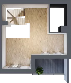 2 pokoje, mieszkanie 74,20 m², piętro 1, oferta nr 14A.2, Przystań Sobieszewo, Gdańsk, Wyspa Sobieszewska, ul. Narcyzowa