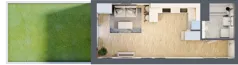 1 pokój, mieszkanie 32,85 m², parter, oferta nr 3A.01, Skwer Harmonia 2, Kraków, Podgórze, Rybitwy, ul. Półłanki