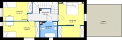 Dom 126,59 m², oferta nr B1.2, ATAL Ville przy Białej, Wrocław, Leśnica, Stabłowice, ul. Biała