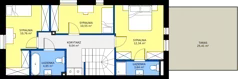 Dom 127,23 m², oferta nr C1.1, ATAL Ville przy Białej, Wrocław, Leśnica, Stabłowice, ul. Biała