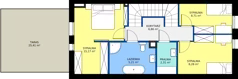 Dom 122,40 m², oferta nr D2.1, ATAL Ville przy Białej, Wrocław, Leśnica, Stabłowice, ul. Biała