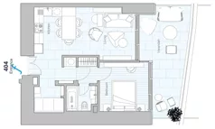 2 pokoje, apartament 105,90 m², piętro 4, oferta nr 404, Limassol Blue Marine, Limassol