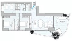 4 pokoje, apartament 213,39 m², piętro 6, oferta nr 605, Limassol Blue Marine, Limassol