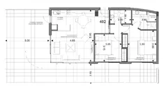 3 pokoje, apartament inwestycyjny 115,30 m², piętro 4, oferta nr M402, Limassol Park, Trachoni