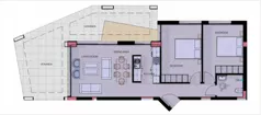 3 pokoje, apartament 78,04 m², parter, oferta nr 004, Venus Garden Resort, Chloraka