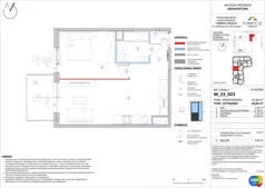 2 pokoje, mieszkanie 44,03 m², piętro 3, oferta nr M_23_023, Fabrica URSUS - Etap B, Warszawa, Ursus, Szamoty, ul. Silnikowa 23, 25