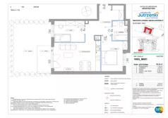 3 pokoje, mieszkanie 59,28 m², parter, oferta nr 106G/M001, Miasteczko Jutrzenki Dzielnica Hortensji - Etap 9, Warszawa, Włochy, ul. Jutrzenki 106G