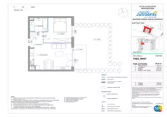 2 pokoje, mieszkanie 40,09 m², parter, oferta nr 106G/M007, Miasteczko Jutrzenki Dzielnica Hortensji - Etap 9, Warszawa, Włochy, ul. Jutrzenki 106G