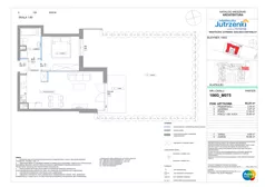 2 pokoje, mieszkanie 44,32 m², piętro 1, oferta nr 106G/M014, Miasteczko Jutrzenki Dzielnica Hortensji - Etap 9, Warszawa, Włochy, ul. Jutrzenki 106G