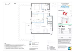 3 pokoje, mieszkanie 59,69 m², piętro 1, oferta nr 106G/M015, Miasteczko Jutrzenki Dzielnica Hortensji - Etap 9, Warszawa, Włochy, ul. Jutrzenki 106G