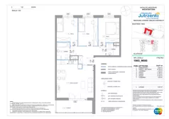 4 pokoje, mieszkanie 79,67 m², piętro 1, oferta nr 106G/M080, Miasteczko Jutrzenki Dzielnica Hortensji - Etap 9, Warszawa, Włochy, ul. Jutrzenki 106G