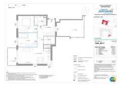 3 pokoje, mieszkanie 65,49 m², piętro 5, oferta nr 106G/M117, Miasteczko Jutrzenki Dzielnica Hortensji - Etap 9, Warszawa, Włochy, ul. Jutrzenki 106G