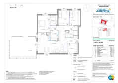5 pokoi, mieszkanie 116,37 m², piętro 6, oferta nr 106G/M120, Miasteczko Jutrzenki Dzielnica Hortensji - Etap 9, Warszawa, Włochy, ul. Jutrzenki 106G