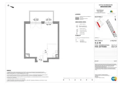 Lokal użytkowy 33,31 m², oferta nr C.2.16, My Forest - lokale użytkowe, Warszawa, Białołęka, ul. Modlińska 342