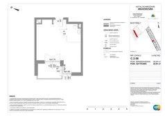 Lokal użytkowy 30,94 m², oferta nr C.2.58, My Forest - lokale użytkowe, Warszawa, Białołęka, ul. Modlińska 342