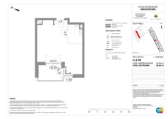 Lokal użytkowy 30,94 m², oferta nr C.2.59, My Forest - lokale użytkowe, Warszawa, Białołęka, ul. Modlińska 342