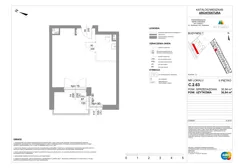 Lokal użytkowy 30,94 m², oferta nr C.2.63, My Forest - lokale użytkowe, Warszawa, Białołęka, ul. Modlińska 342