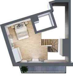 3 pokoje, mieszkanie 41,99 m², piętro 2, oferta nr A.2.66, My Forest, Warszawa, Białołęka, ul. Modlińska 342