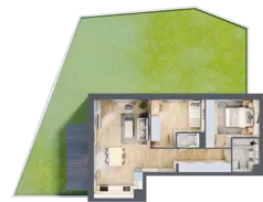 3 pokoje, mieszkanie 59,18 m², parter, oferta nr A.0.73, My Forest, Warszawa, Białołęka, ul. Modlińska 342