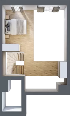 2 pokoje, mieszkanie 42,41 m², piętro 2, oferta nr A.2.43, My Forest, Warszawa, Białołęka, ul. Modlińska 342