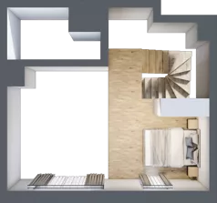 3 pokoje, mieszkanie 36,25 m², piętro 2, oferta nr B.2.13, My Forest, Warszawa, Białołęka, ul. Modlińska 342