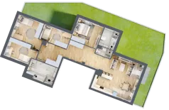 5 pokoi, mieszkanie 118,78 m², parter, oferta nr 106F/M094, Miasteczko Jutrzenki Dzielnica Hortensji, Warszawa, Włochy, ul. Jutrzenki 106F