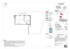 2 pokoje, mieszkanie 44,12 m², parter, oferta nr M_2_001, Fabrica URSUS - Etap B2, Warszawa, Ursus, Szamoty, ul. Henryka Wilka 2