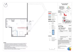 2 pokoje, mieszkanie 47,04 m², parter, oferta nr M_2_021, Fabrica URSUS - Etap B2, Warszawa, Ursus, Szamoty, ul. Henryka Wilka 2