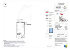 1 pokój, mieszkanie 29,81 m², parter, oferta nr M_2_071, Fabrica URSUS - Etap B2, Warszawa, Ursus, Szamoty, ul. Henryka Wilka 2