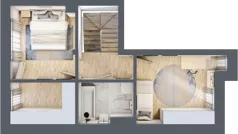 4 pokoje, mieszkanie 77,05 m², parter, oferta nr N1 - 5A, Nowe Zagórze, Kielce, Zagórze, ul. Zagórska 288