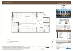 2 pokoje, mieszkanie 47,61 m², piętro 2, oferta nr 14, KSA Klonowa, Kielce, Szydłówek, ul. Klonowa 69